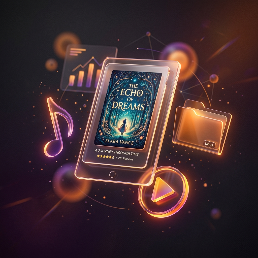 Sell E-books, PDFs, Audio, ZIPs & Videos